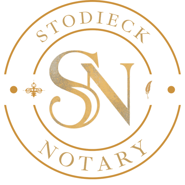 Stodieck Notary seal